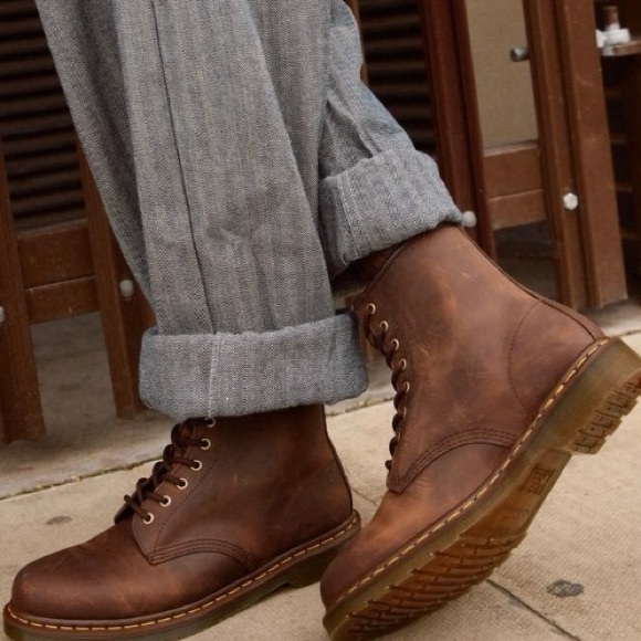 Dr. Martens 8 eye 460 boot Lace Up Air ware Boot size 12 - Picture 7 of 7